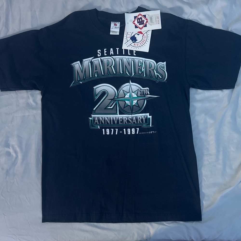 Seattle Mariners ‘97 Vintage Lou Brock T-Shirt